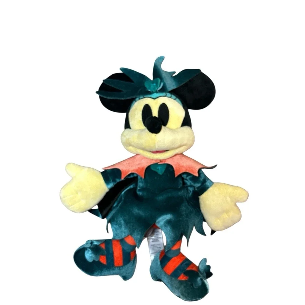 Disney Happy Halloween Minnie Mouse Witch Plush Disney Parks From‎ Disney Store